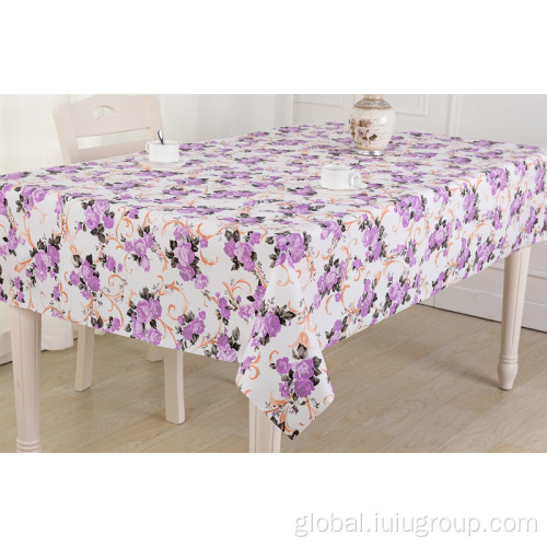 EVA/PEVA TableCloths Oilproof Banquet Table Cloth Square Table Cover Supplier